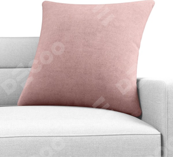 Подушка декоративная Cortin, вельвет розовая пудра, 40х40 см