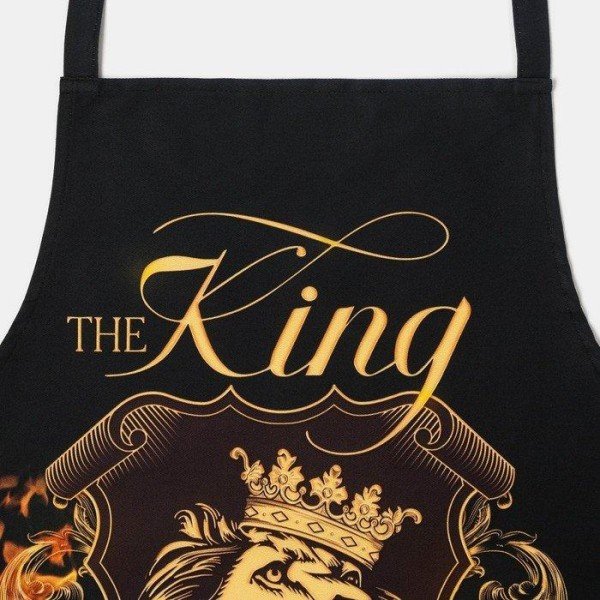 Фартук "Этель" The King of the kitchen  73х71 см, 100% хл, саржа 190 гр/м2