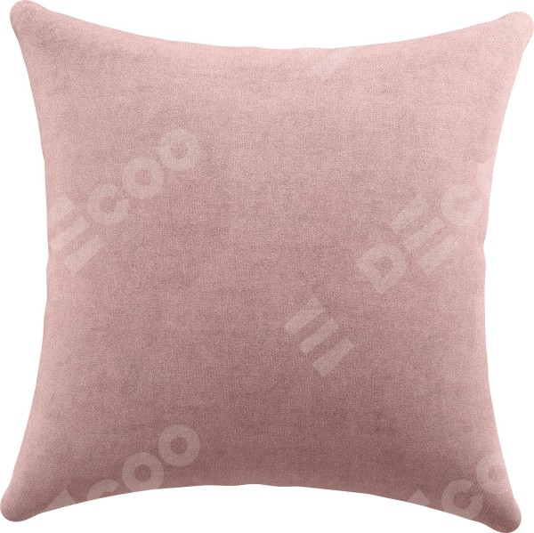 Подушка декоративная Cortin, вельвет розовая пудра, 40х40 см