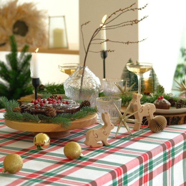 Скатерть "Этель" Нoliday decoration 149х220см, 100%хл, репс 210 г/м2